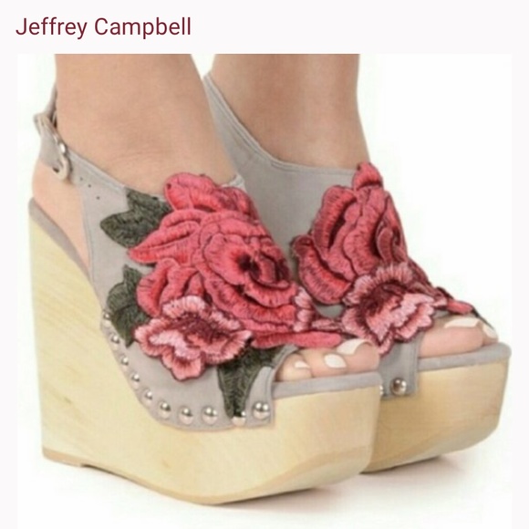 Jeffrey Campbell Shoes - Jeffrey Campbell Snick Floral Wedge